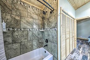 Sleepy Bear Cabin in Ruidoso: Deck & Yard Games!