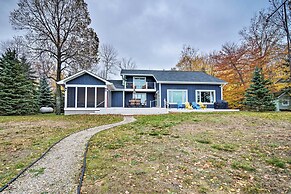 Waterfront Charlevoix Home w/ Kayaks & Fire Pit!