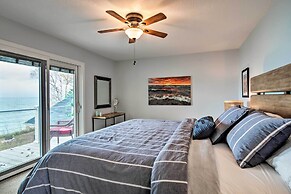 Fire Pit, Smart TV: Waterfront Charlevoix Home