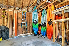 Fire Pit, Smart TV: Waterfront Charlevoix Home