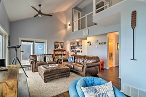 Fire Pit, Smart TV: Waterfront Charlevoix Home