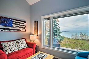 Fire Pit, Smart TV: Waterfront Charlevoix Home