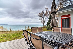 Fire Pit, Smart TV: Waterfront Charlevoix Home