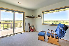 Sunny Big Timber Retreat w/ Spacious Deck!