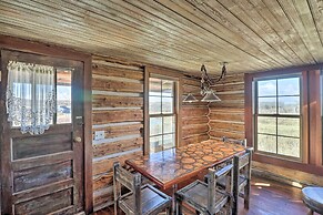 Rustic & Rural Cabin in Dupuyer on Open 14 Acres!