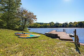 Waterfront, Deck: Peaceful Louisa Cottage Escape