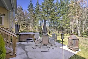 Spacious Port Angeles Abode w/ Hot Tub & Game Room