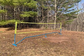 Private 7-acre Retreat: On-site Pond, Streams