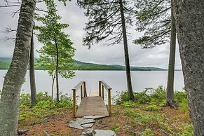 Lakefront Maine Retreat w/ Deck, Dock & Fire Pit!
