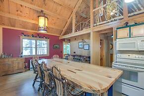 Lakefront Maine Retreat w/ Deck, Dock & Fire Pit!