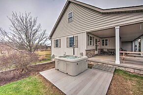 Peaceful Bird in Hand Home w/ Farmland Views!