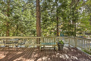Half-mi to Shaver Lake: Cabin w/ Wraparound Deck