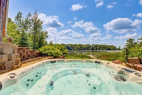 Private Lakefront Retreat w/ Hot Tub, Deck & Views