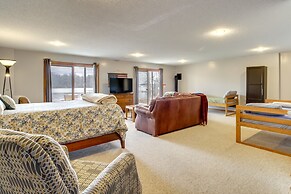 Private Lakefront Retreat w/ Hot Tub, Deck & Views