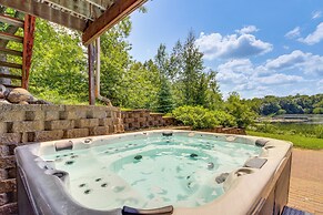 Private Lakefront Retreat w/ Hot Tub, Deck & Views