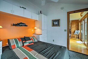 Lake Champlain Cottage w/ Private Deck & Fire Pit!