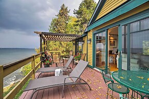 Lake Champlain Cottage w/ Private Deck & Fire Pit!