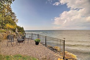 Lake Champlain Cottage w/ Private Deck & Fire Pit!