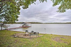 Private Dock & Fire Pit: Cedar Creek Lake Home