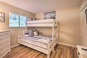 Updated Condo w/ Golf View, Walk to the Beach!