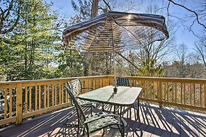 Dog-friendly Hendersonville Cabin: Deck & Views