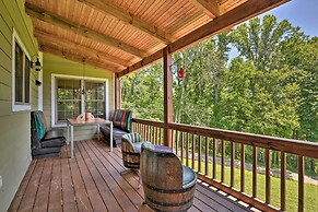 Charming Galax Retreat w/ Wraparound Deck!