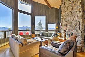 Panoramic Mountain-view Retreat w/ Hot Tub + Deck!