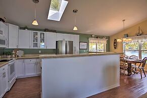 Shared Boat Ramp: Waterfront Home in Grove