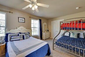 Shared Boat Ramp: Waterfront Home in Grove