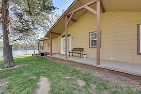Shared Boat Ramp: Waterfront Home in Grove