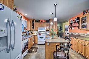 Lakefront Family Getaway w/ Private Deck & Dock!