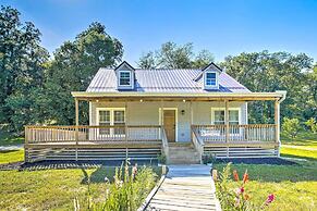 Peaceful Kansas Cottage w/ Wraparound Deck!