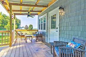 Peaceful Kansas Cottage w/ Wraparound Deck!