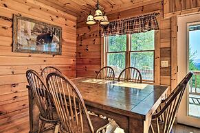 Bryson City Cabin Rental w/ Views & Hot Tub