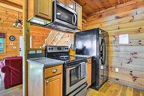 Bryson City Cabin Rental w/ Mountain View, Hot Tub