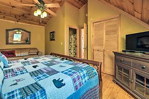Bryson City Cabin Rental w/ Mountain View, Hot Tub