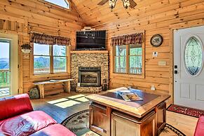 Bryson City Cabin Rental w/ Views & Hot Tub