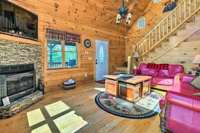 Bryson City Cabin Rental w/ Views & Hot Tub