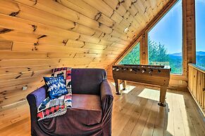 Bryson City Cabin Rental w/ Views & Hot Tub