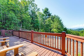 Bryson City Cabin Rental w/ Views & Hot Tub