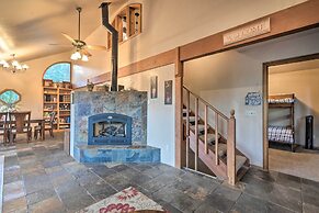 Deck + Grill: Mtn Haven in Stanislaus Nat'l Forest