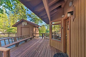 Deck + Grill: Mtn Haven in Stanislaus Nat'l Forest