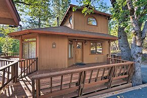 Deck + Grill: Mtn Haven in Stanislaus Nat'l Forest