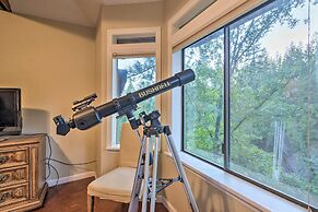 Deck + Grill: Mtn Haven in Stanislaus Nat'l Forest