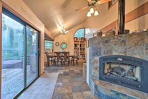 Deck + Grill: Mtn Haven in Stanislaus Nat'l Forest