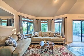 Deck + Grill: Mtn Haven in Stanislaus Nat'l Forest