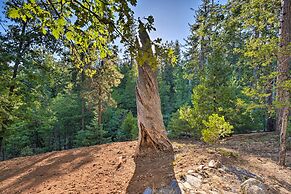 Deck + Grill: Mtn Haven in Stanislaus Nat'l Forest