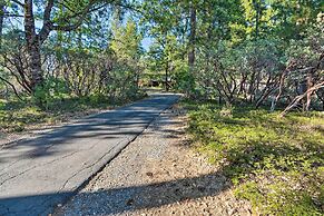 Deck + Grill: Mtn Haven in Stanislaus Nat'l Forest