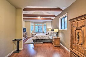 Deck + Grill: Mtn Haven in Stanislaus Nat'l Forest