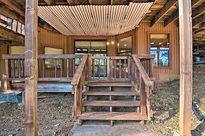 Deck + Grill: Mtn Haven in Stanislaus Nat'l Forest